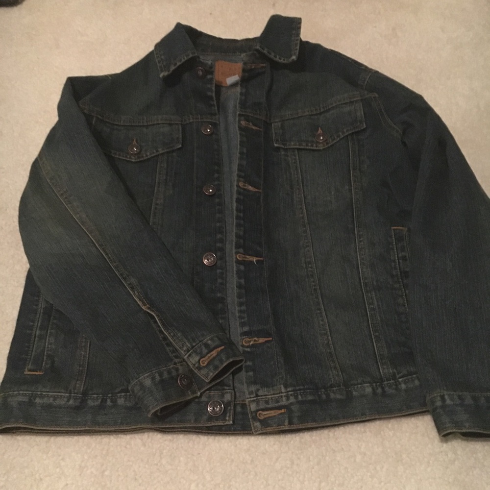 Dark denim jacket
